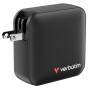 Verbatim Mini GaN Charger 165W 3xUSB-C 1xUSB-A US/EU/UK A.32216 Ladegeräte -Universal-