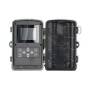 Nedis Wildlife Camera / 4K@10fps / 50 MPixel / 5 MPixel CMOS / IP65 / Black No-Glow IR / Night vision / Viewing angle: 60 ° / Motion sensor / Detection angle: 130 ° / Detection range: 20 m / Screen size: 2.4 " / LCD Screen / Brown / Green