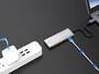 Conceptronic HUBBIES15G 4-Port USB 3.2 Gen-2 Hub, 10Gbps Datenverteiler/Umschalter