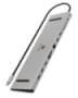 Icy Box Dockingstation IcyBox USB-C   -> HDMI/VGA/USB-A/USB-C/3,5mm (IB-DK2106A-CPD)