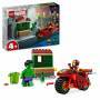 LEGO® Marvel Super Heroes 76287 Iron Man mit Bike und der Hulk