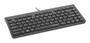 MANHATTAN Slim USB Mini-Tastatur 1.5m Kabel schwarz (180702)