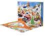 Mattel Hot Wheels Adventskalender 2025 mit 10 Spielzeugfahrzeugen im Maßstab 1:64 und 24 Zubehörteil