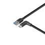 LINDY 1.5m USB 3.2 Typ A an C Kabel 90 Grad gewinkelt (32014)