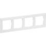 Legrand 4F.RAHMEN ULTRAWEIß (765174 SEANO)