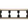 Berker RAHMEN 3-FACH QUER       ARSYS (13740001 HELLBZ)