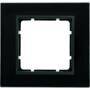 Berker RAHMEN 1-FACH SCHWARZ (10116616     B7 GLAS)