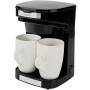 Nedis Kaffeemaschine| max. Kapazitaet 0.25 l| 2| Warmhalten| Uhrfunktion|