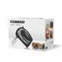 MELISSA Handmixer / 300 W / 5 Geschwindigkeiten / Turbo / 2 Quirle / 2 Knethaken / Schwarz