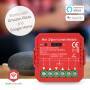 Nedis SmartLife Power Switch / Zigbee 3.0 / 1000 W / Terminal Anschluß / App erhältlich für: Android™ / IOS