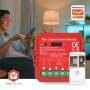 Nedis SmartLife Power Switch / Zigbee 3.0 / 1000 W / Terminal Anschluß / App erhältlich für: Android™ / IOS