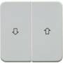 Berker FR-DOPPELWIPPE M.PFEIL  IP44 (155229 PWS)