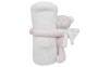 ToyToyToy Babydecke Plüschbär rosa