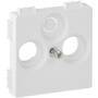 Legrand Abdeckung VLIFE TV-R-Sat 30mm ultraweiss 754800