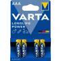 Varta High Energy AAA - Single-use battery - AAA - Alkaline - 1.5 V - 4 pc(s) - 44.5 mm