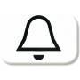 BUSCH JAEGER 2525 KI-214 - White - 2520-214