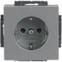 BUSCH JAEGER 2011-0-3798 - CEE 7/3 - 2P+E - Silver - 250 V - 16 A - 63 mm