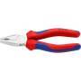 KNIPEX 03 05 160 - Lineman's pliers - Steel - Plastic - Blue/Red - 16 cm - 222 g