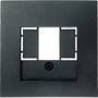 Berker 10331606 - Anthracite - Matte - Screwless - Berker - TAE - 1 pc(s)