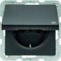Berker 47516066 Steckdose SCHUKO - Type F - Anthracite - Duroplast - IP20 - 250 V - 16 A