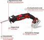 Einhell Akku-Universalsäge TE-AP 18/13 Li-Solo Power X-Change (18 V, 13 mm Hubhöhe, 50 mm Schnitttiefe Holz, handliches Design, inkl. Zubehör, ohne Akku)