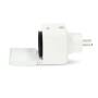 Nedis SmartLife Smart Stecker / Wi-Fi / IP44 / 3680 W / Schutzkontakt / -25 - 55 °C / Android™ / IOS / Grau / Weiss / 1 Stück