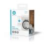 Nedis SmartLife Smart Stecker / Wi-Fi / IP44 / 3680 W / Schutzkontakt / -25 - 55 °C / Android™ / IOS / Grau / Weiss / 1 Stück