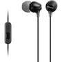 Sony MDR-EX15AP - Headset - In-ear - Calls & Music - Black - Binaural - 1.2 m