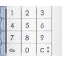 BTicino Frontblende Zehnertastatur Allwhite 353002