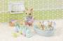 EPOCH Traumwiesen GmbH Sylvanian Families 5707 Milchhasen Bade Spielset