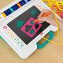 Mattel Fisher-Price Lern- und Zeichenbrett, Schreiben und Zeichnen ohne Verwischen Tablet mit LCD-Bi