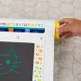 Mattel Fisher-Price Lern- und Zeichenbrett, Schreiben und Zeichnen ohne Verwischen Tablet mit LCD-Bi