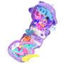 Mattel Polly Pocket Traumland-Schatulle in zauberhafter Lammform mit 1 Minipuppe und Haustier-Einhor