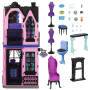 Mattel Monster High Buh-tique Hotel Puppenhaus mit gruseligen Überraschungen in jedem Raum und mehr 