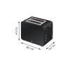 WMF Stelio Toaster    deep black Toaster