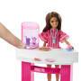 Mattel Barbie Traumpool Spielset mit Rutsche und schäumendem Whirlpool sowie über 20 Zubehörteilen w
