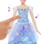 Mattel Disney Princess, Cinderella-Modepuppe im bezaubernden Ballkleid mit Licht und Geräuschen, vom