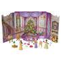 Mattel Disney Princess-Adventskalender mit 24 Tagen voller Überraschungen, enthält 3 kleine Puppen, 