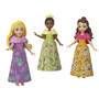 Mattel Disney Princess-Adventskalender mit 24 Tagen voller Überraschungen, enthält 3 kleine Puppen, 