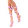 Mattel Barbie Fantasy Feenpuppe mit Farbwechsel-Flügeln und -Outfit, Spielzeugzauberstab mit Schwamm