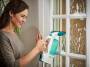 B-Ware Leifheit Set Fenstersauger Dry & Clean mit Stiel, Einwascher, schmaler Saugdüse (51016)
