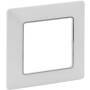 Legrand Vlife 1Fach Rahmen Uw/Chrom 754031