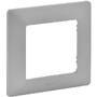 Legrand Vlife 1Fach Rahmen Aluminium 754131