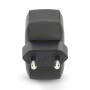 Nedis Netzladegerät / 45 W / GaN / PD3.0 / Schnellladefunktion / 2.25 A / 3.0 A / Anzahl der Ausgänge: 2 / 2x USB-C™ / Automatische Spannungswahl / Schwarz