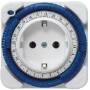 Theben 0260030 - Daily timer - Blue,White - Analog - Rotary - 1 channels - IP20