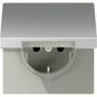 JUNG AL 1520 KL - CEE 7/3 - Aluminium - Aluminium - IP44 - 250 V - 16 A