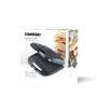 MELISSA Sandwichmaker / 750 W / Grillplatten / Automatische Temperaturkontrolle / Antihaftbeschichtung / Schwarz