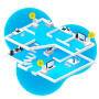AVM WLAN Repeater 20003109 AVM Sortiment FRITZ!Mesh Set 4200 (3er Pack) Int.