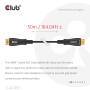 Club 3D Club3D HDMI-Kabel A -> A 2.1 aktiv opt. 8K60Hz  UHD 50 Meter retail (CAC-1393)