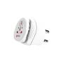 SKROSS 1.500202-E - Type F - 100-250 V - 16 A - White - 2500 W - 2-3